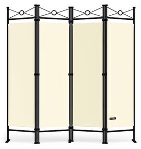 Casaria LUCCA paraván, 163x180cm, krém