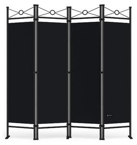 Casaria LUCCA paraván, 163x180cm, fekete