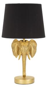 Asztali lámpa 40 cm, elefant, arany fekete - ELEPHANT