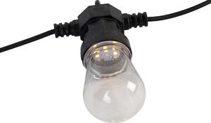 Szögeskábel LED 10 m ST45 fényforrások 10 lámpa távirányítóval - Chill