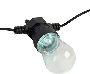 Szögeskábel LED 10 m ST45 fényforrások 10 lámpa távirányítóval - Chill