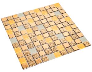 Mozaik dekorcsempe 322154 Gold