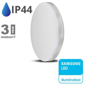 V-TAC IP44 LED panel falon kívüli - kör (25W) Samsung Chip, meleg fehér