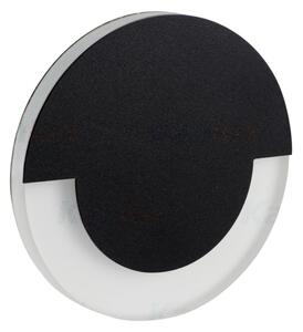 Kanlux LED lépcsővilágító lámpa SOLA LED fekete NW
