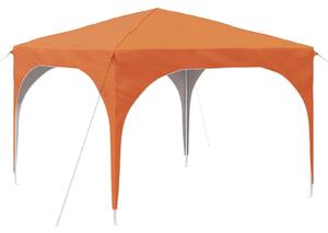 VidaXL Parti sátor 290 x 290 x 245 cm Narancssárga