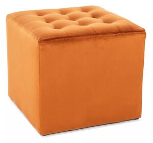 Lori Velvet Fahéjbarna Bársony Puff