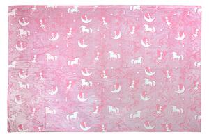 Világító takaró VÍLA rózsaszín
