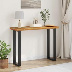 VidaXL Konzolasztal Barna 100 x 35 x 75 cm Tömör Teakfa