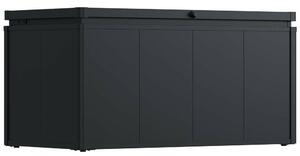 Rojaplast NOBLE 450 L acél tárolódoboz – sötétszürke