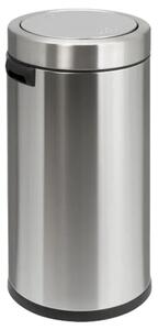 Simplehuman Szemetes, Rozsdamentes acél/Műanyag, 55 l, Ezüstszín
