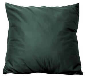 Polášek Párnahuzat pamutszaténből - Dark green | 50 x 50 cm