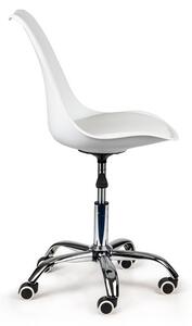 Irodai szék fehér skandináv stílusban BASIC