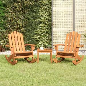3 részes tömör akácfa kerti Adirondack ülőgarnitúra
