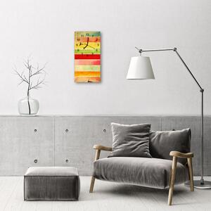 Téglalap alakú üvegóra Színes fal színe 30x60