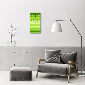 Téglalap alakú üvegóra Minta art grafikákat zöld 30x60