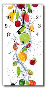 Téglalap alakú üvegóra Konyhai Gyümölcs víz színe 30x60