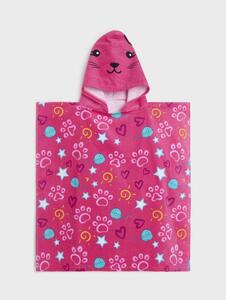 Sinsay - Kapucnis törölköző - élénkpink