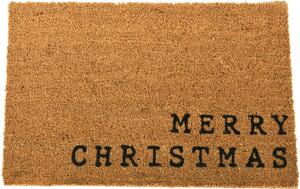 Merry Christmas kókusz lábtörlő, 39 x 59 cm