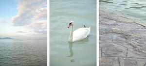 Balaton Eszencia három darabos fotókollekció falikép