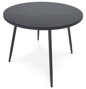 Kerti asztal 90x90 cm, fém, szürke, AZT-L1352 GREY