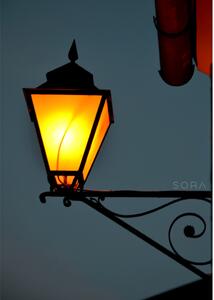 Éjszakai fények fotográfia falikép