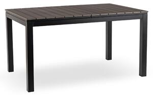 ARGOS kerti asztal 140-180 cm, sötétszürke tölgy-fekete
