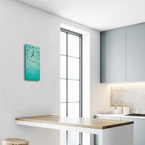 Téglalap alakú üvegóra Természet Víz kék tenger 30x60