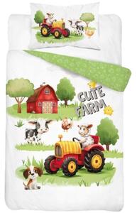 Farmos traktoros ovis ágynemű (Cute farm)