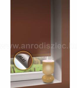 GARDINIA Hőszigetelő roló, csokibarna, ablakra: 97x150 cm