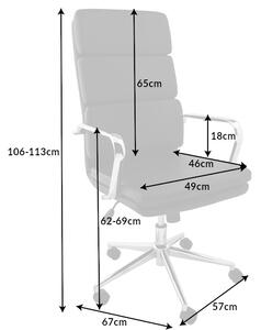 Design irodai szék Taipa fekete