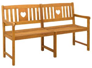 VidaXL Kerti pad Természetes 150 x 55,5 x 90 cm Tömör Akácfa