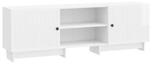 VidaXL TV szekrény Magasfényű Fehér 150 x 31 x 50 cm Mérnöki fa