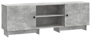VidaXL TV szekrény Beton Szürke 150 x 31 x 50 cm Mérnöki fa
