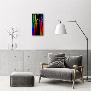 Téglalap alakú üvegóra Modern színes szivárvány színei 30x60