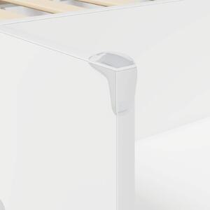 VidaXL Gyerekágy keret tárolóval Fehér 90 x 190 cm Szerelt Fa