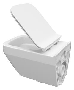 Cersanit Crea WC csésze függeszthető négyzet alakú CleanOn ülőfelülettel, fehér, S701-213