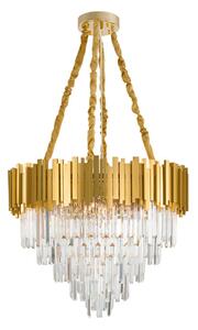 Nova Luce Grane függesztett lámpa arany