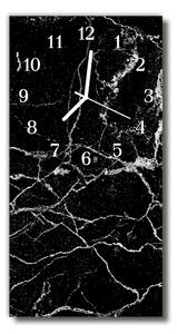 Téglalap alakú üvegóra Art Természetes kő fekete 30x60