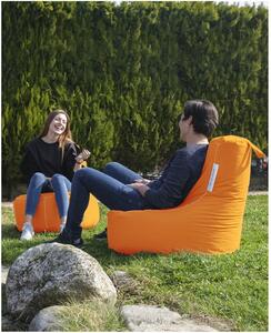 Narancssárga babzsákfotel EVA Sport – Floriane Garden