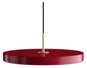 Asteria Plus Függőlámpa Medium Ruby Red/Brass