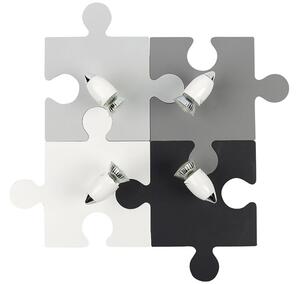 Nowodvorski Puzzle spotlámpa szürke