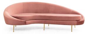 Világos rózsaszín kanapé 255 cm Eses – Artie