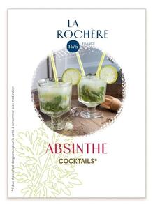 Pohár és rozsdamentes kanál készlet 300 ml Absinthe – La Rochére