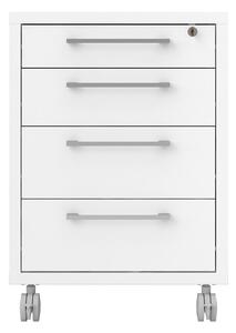 Fehér zárható szekrény 48x68 cm Prima – Tvilum