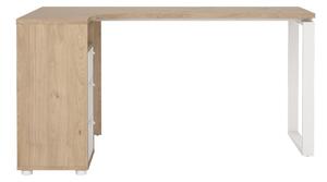 Íróasztal tölgyfa dekoros asztallappal 100x150 cm Sign – Tvilum