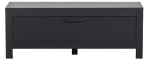 Fekete borovi fenyő TV-állvány 120x45 cm Bonk – Basiclabel