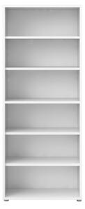 Fehér moduláris könyvespolc 89x222 cm Prima – Tvilum