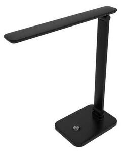 Platinet asztali lámpa 5 W, erős akkumulátor + USB, fekete