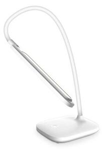 Platinet asztali lámpa 5 W, akkumulátor + USB, fehér