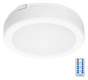 Kobi LED Fürdőszobai mennyezeti lámpa érzékelővel NAIROS LED/12W/230V IP65 fehér + távirányító KB0419